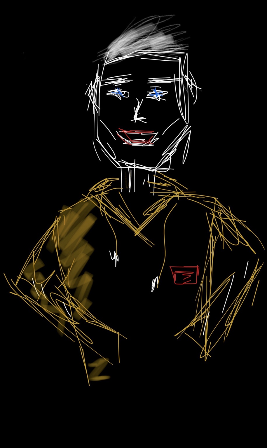 Illustrated portrait
